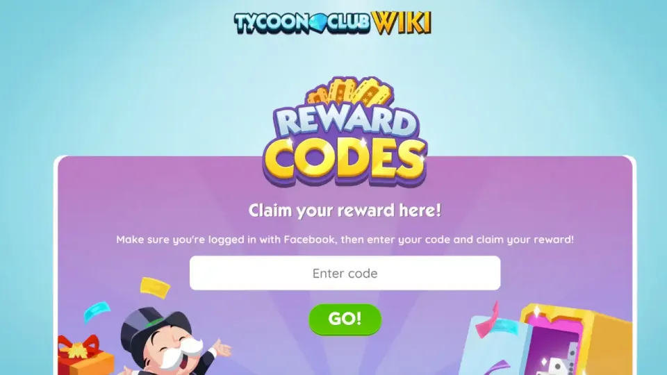 Monopoly Go Latest Reward Codes For Tycoon Club