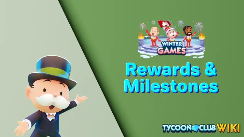 Winter Games Monopoly Go Rewards Guide (Jan 29-31)