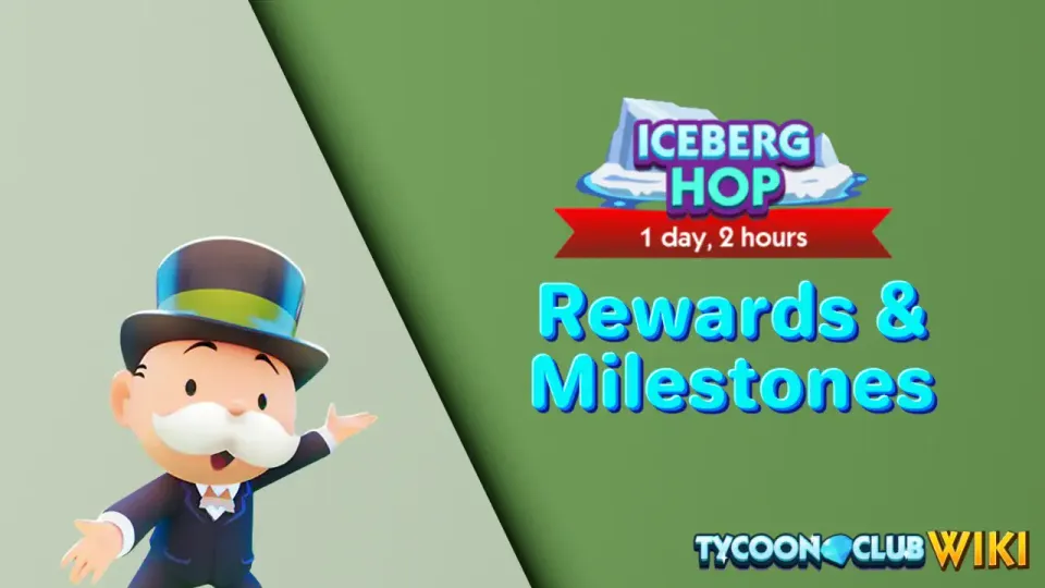 Monopoly Go Iceberg Hop Rewards Guide Feb 3-5