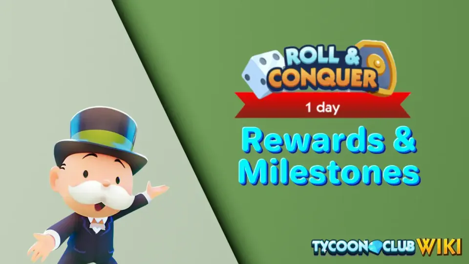 Monopoly Go Roll & Conquer Rewards Guide Feb 5